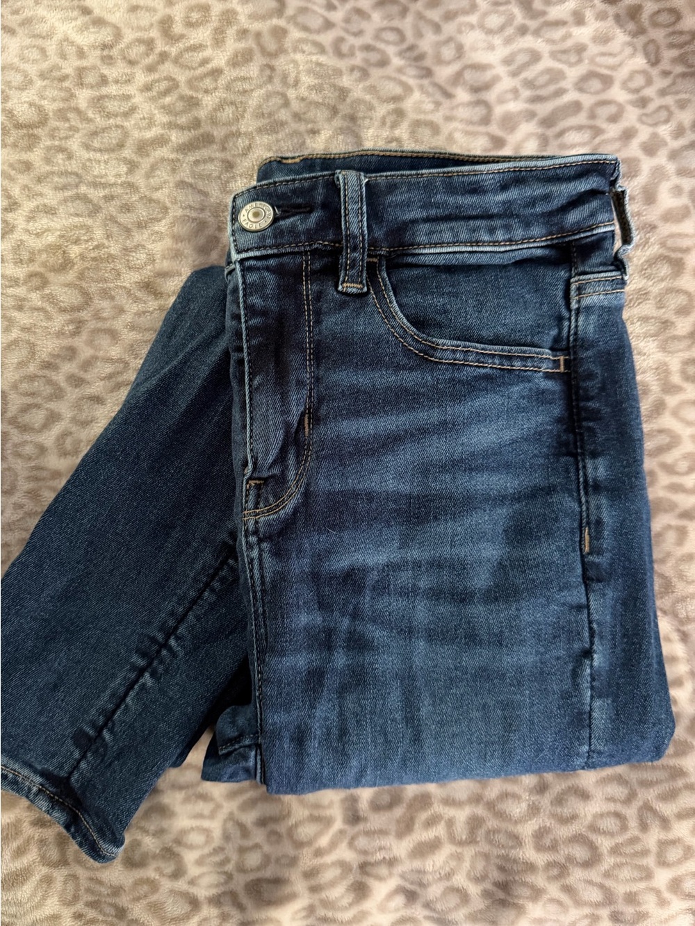 American Eagle Outfitters Dark Blue Skinny Jeans
